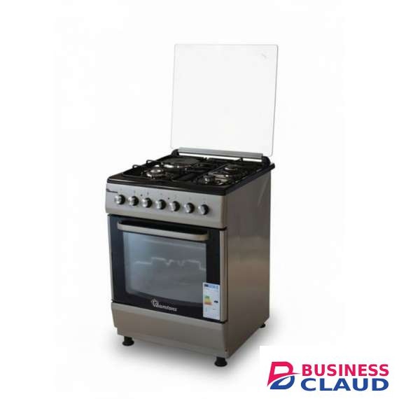 Ramtons RC/806 3Gas + 1Electric 60X60 Silver Cooker