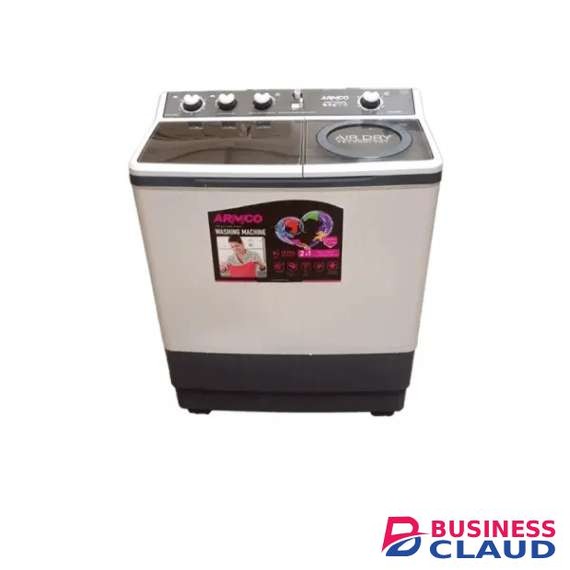 Armco AWM-TT805P Twin Tub 1350RPM 8Kg Washing Machine