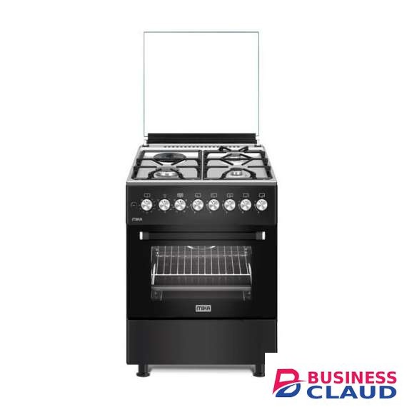 MIKA MST6231E6BX(MST6231BXTR6) 3 Gas Pool Jet Burners + 1 RAPID Hot PlateStanding Cooker