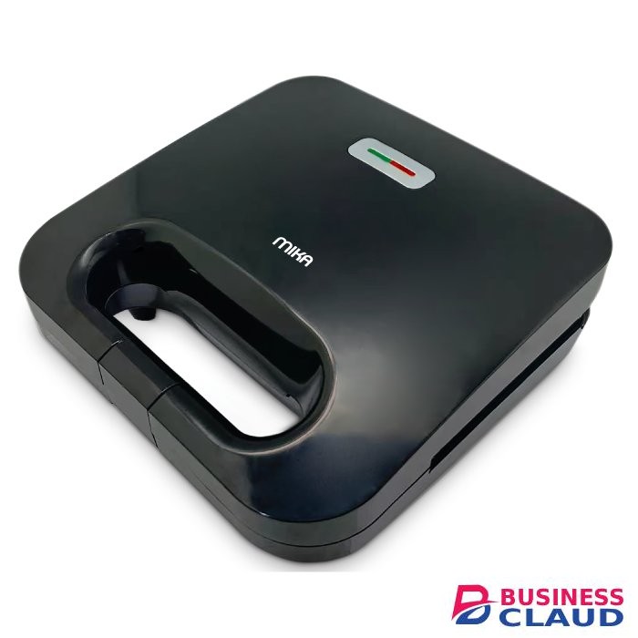 MIKA MSAN2301B 750W 3 in 1 Black Sandwich Maker