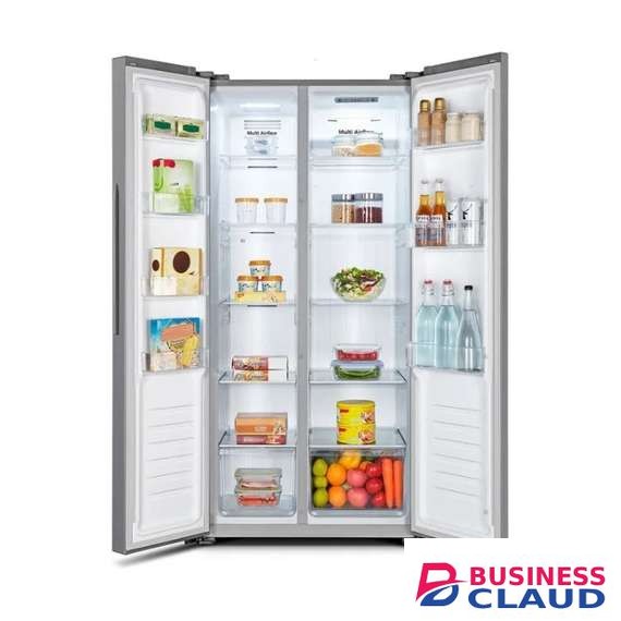 Hisense RC-56WS4SA 441L Silver Side By Side Fridge