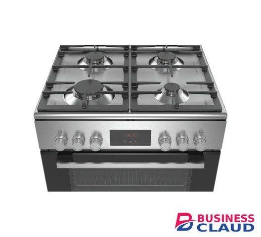 BOSCH HXQ38AE50M 4 Gas + Electric oven Semi inox Cooker