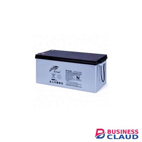 Ritar DG12-200 200AH 12V Deep Cycle MF Solar Battery
