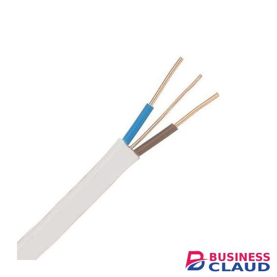 East African Cables 6242Y1.0mm² 90M Roll Twin With Earth Cable