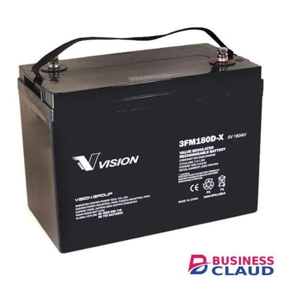 Vision 6FM100P-X 12v 100AH Sealed Deep Cycle Inverter Battery