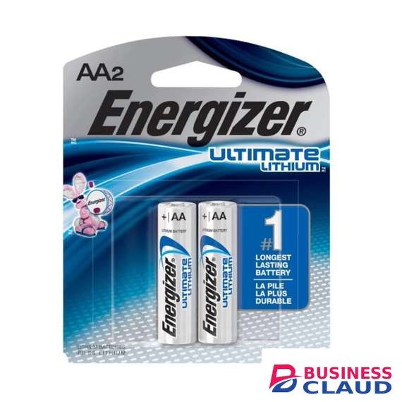 Energizer L91BP2 6x2 AA Ultimate Lithium Battery