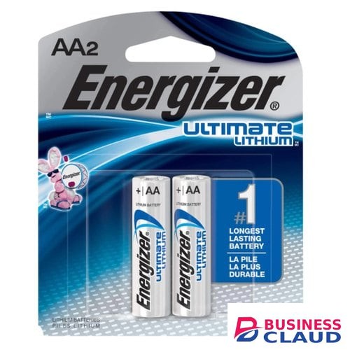 Energizer L91BP2 6x2 AA Ultimate Lithium Battery