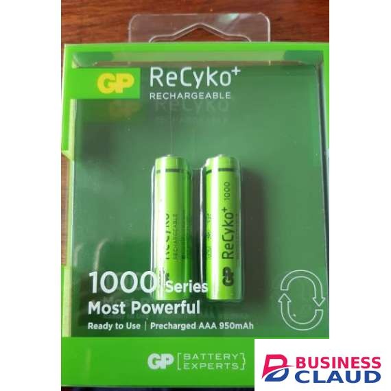 GP ReCyko1000 Series 950mAh 6x2 AAA Battery