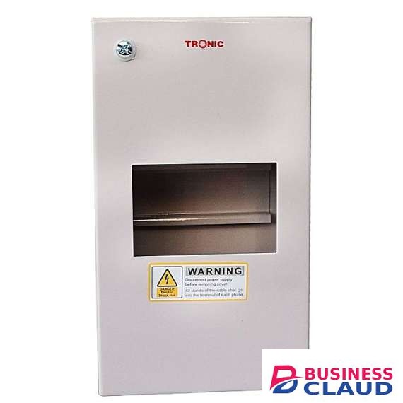 Tronic RCCB Box 4 Pole Metal Circuit Breaker
