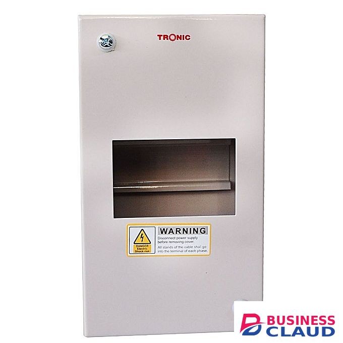 Tronic RCCB Box 4 Pole Metal Circuit Breaker