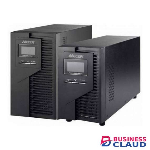 Mecer 3000VA / 2400 W Online Tower UPS with AVR monitoring software + cable & Built In surge protection