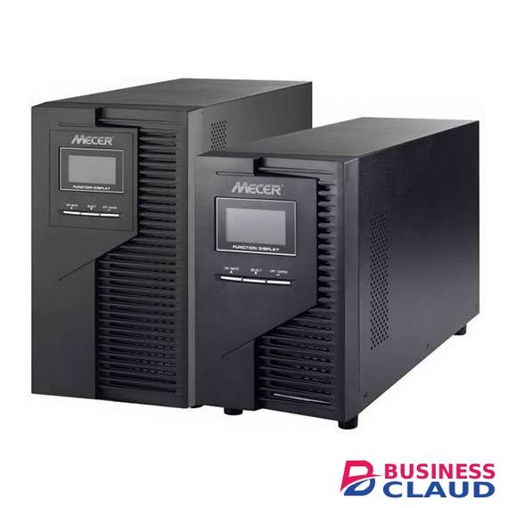 Mecer 1000VA On line UPS (with AVR,Monitoring Software + Cable & Built-in Surge Protection)