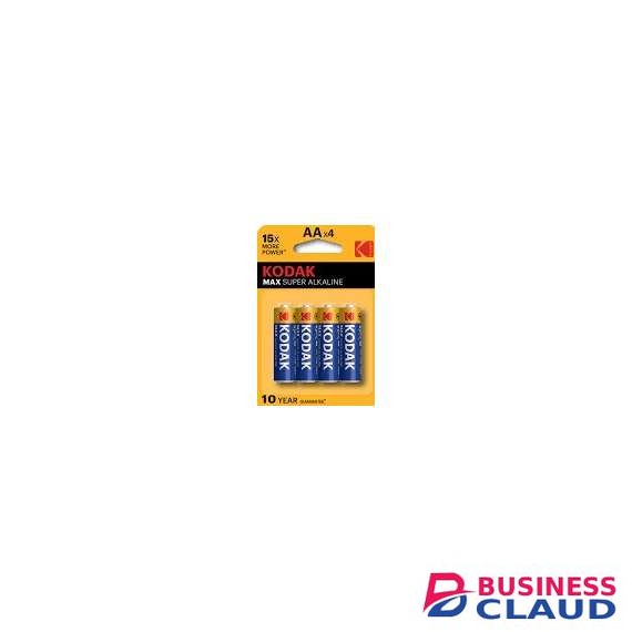 Kodak 4Pack AA Alkaline Batteries