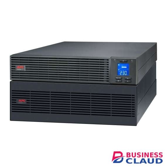 APC SRV 6000VA On-Line RM 230V Easy UPS with Extended Runtime Battery Pack, Rail Kit