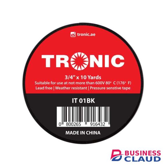 Tronic IT 01BK 3/4 10 Yards Insulation Tape