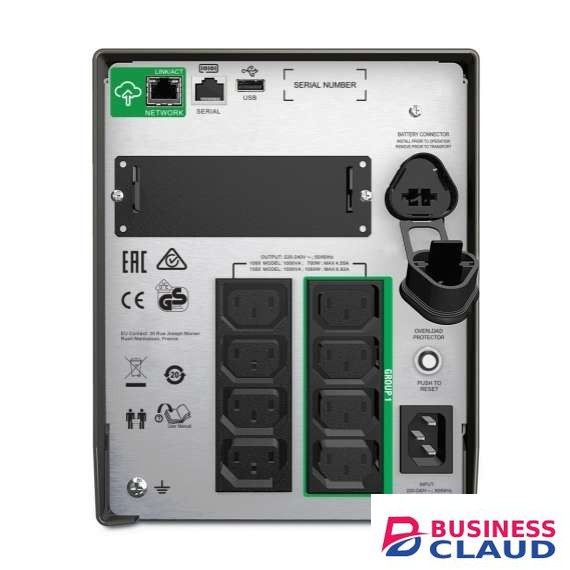 APC SMT1500IC 1500VA LCD 230V with SmartConnect Smart-UPS