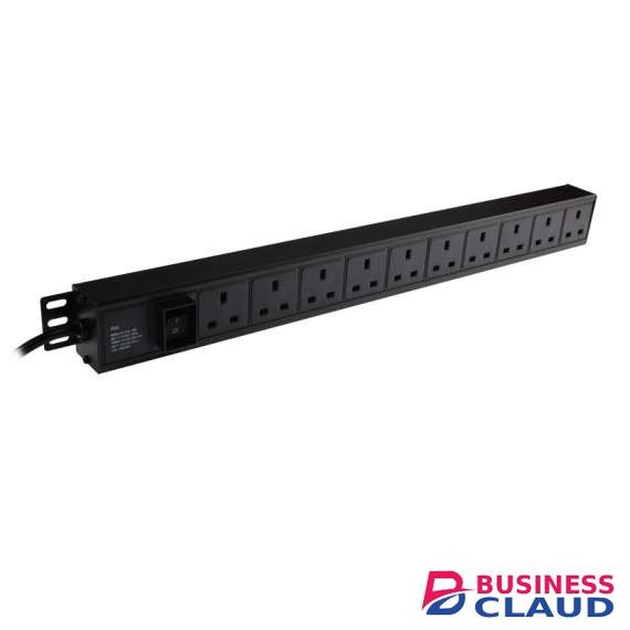 PDU-10W 1U PDU with 10Way MultiFunction Socket