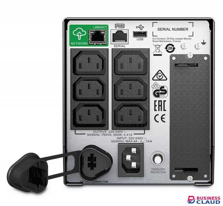 APC SMT750IC 750VA LCD 230V Smart-UPS with SmartConnect