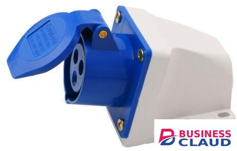 Generic 32 A 3 Pin Industrial Socket