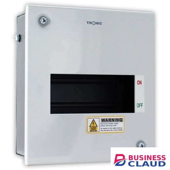 Tronic 6 Way Metal Distribution Board