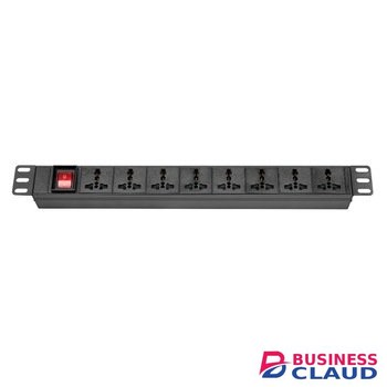 PDU-8W 1U PDU with 8Way MultiFunction Socket