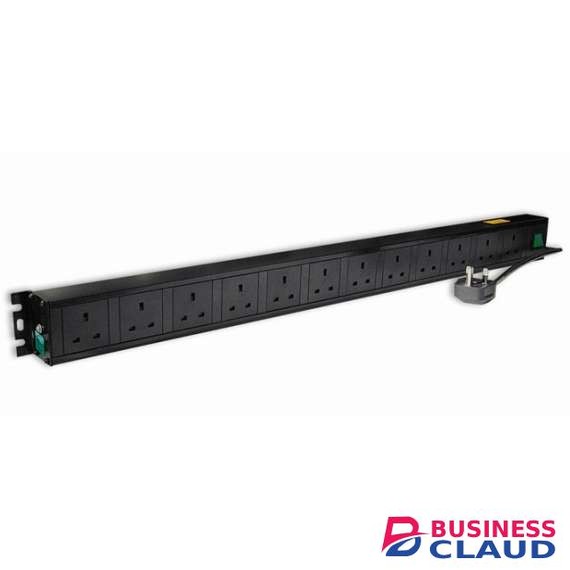 PDU-12W 1U with 12Way MultiFunction Socket