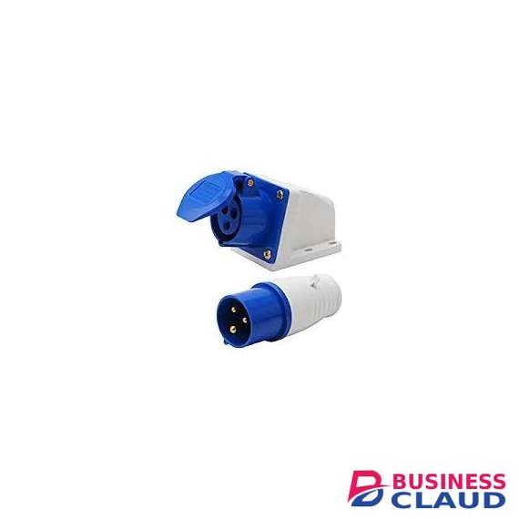 Generic 16 A 3 Pin Industrial Socket