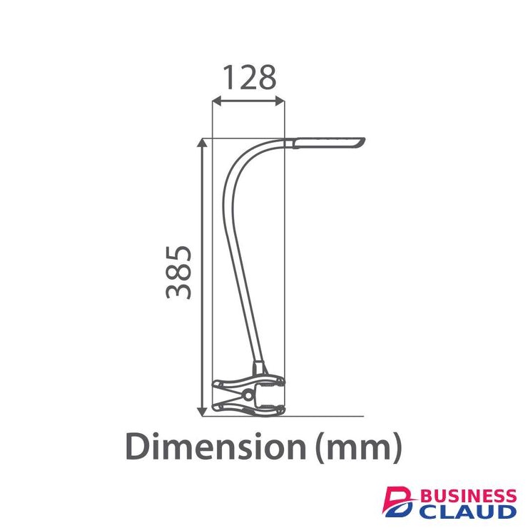 Tronic LD D238-BK Desk Lamp