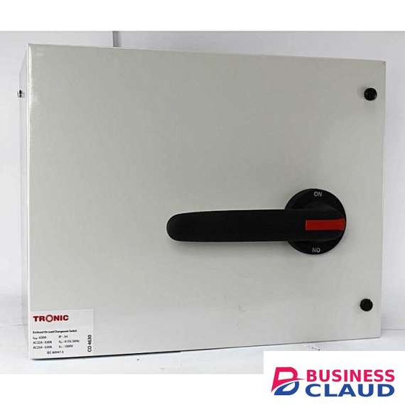 Tronic On Load Changeover 4 Pole With Encl 630A