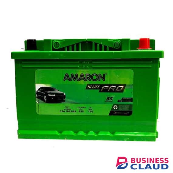 Amaron DIN74 Pro MFL Automotive Battery