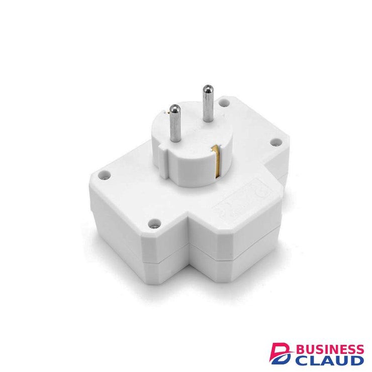 Tronic EC 1602 1-2 WAY EU Plug 2 Pin Power Strip