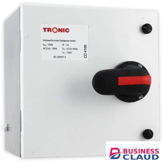 Tronic On Load Changeover 4 Pole With Encl 800A