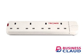 Tronic TRK 7864 4 Way Extension Socket