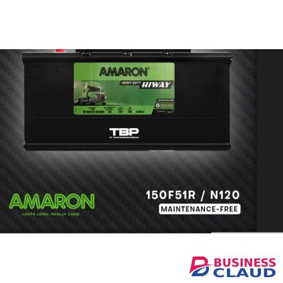 Amaron HCV120D04R/ N120 HI-WAY ULM Automotive/Generator Battery