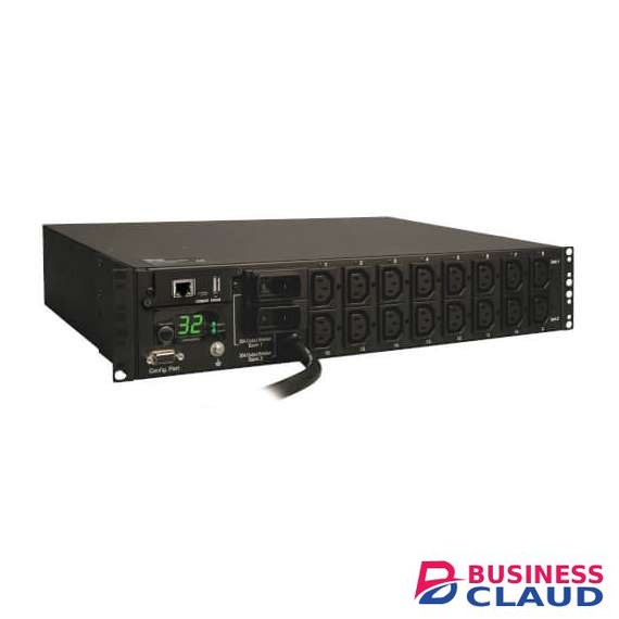 Businessclaud.com PDUMH32HVNET Single-Phase Switched Power Distribution Unit