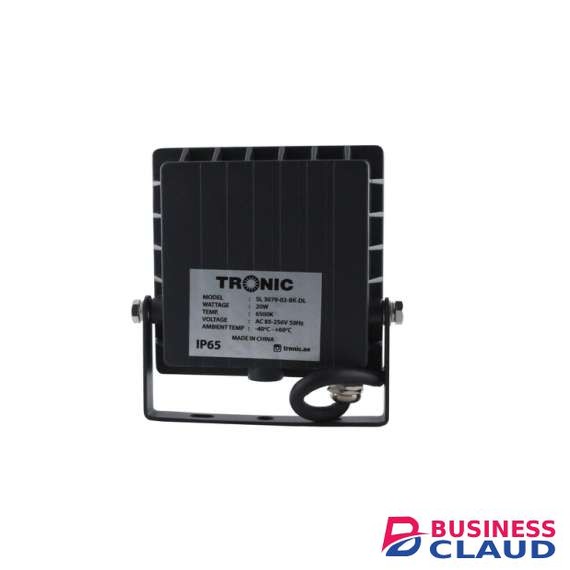 Tronic AC 85-265-BL20W 20Watts Black LED Floodlight