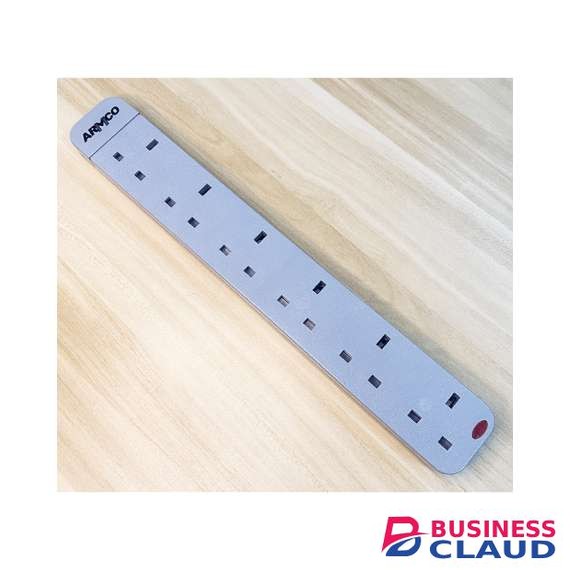 Armco AEE-6EC1 6 Way Extension Socket