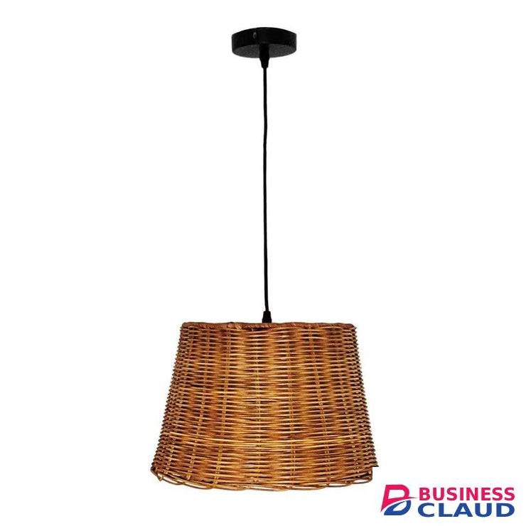 Tronic PL 0914-24-BR Rattan Weave Pendant Lamp