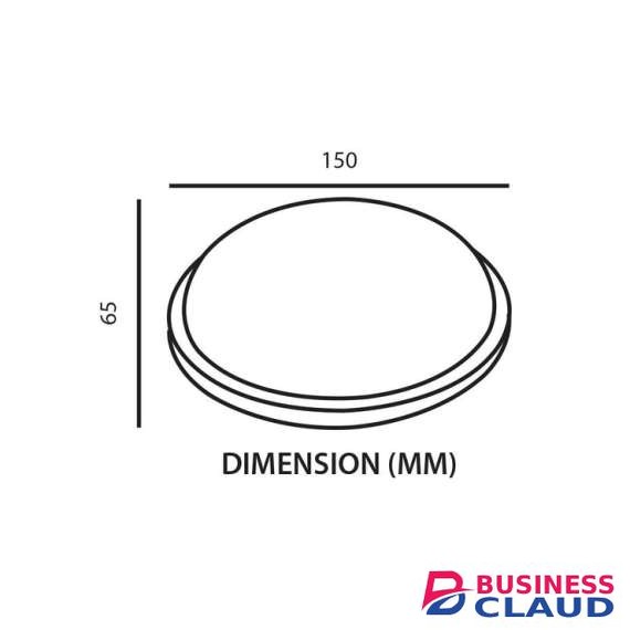 Tronic CL RD15-WH-DL 15W Round White LED Bulkhead