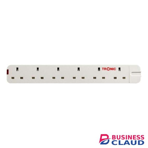 Tronic TRK 7866 6 Way Extension Socket