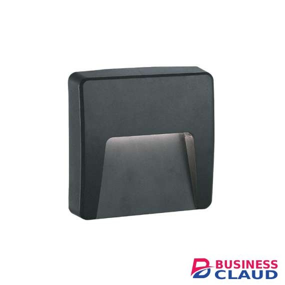 Tronic LL ABS-4911-BK Square Curved LED Step Light