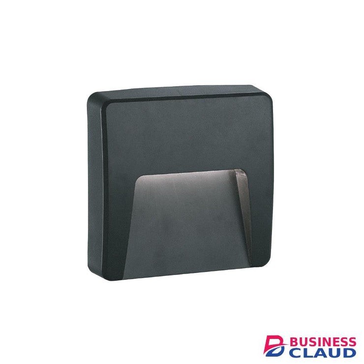 Tronic LL ABS-4911-BK Square Curved LED Step Light