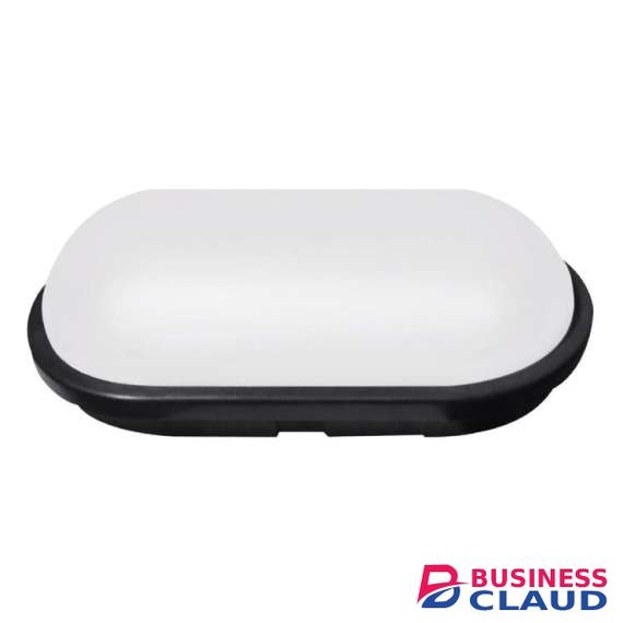 Tronic Black Oval 15W LED Bulkhead