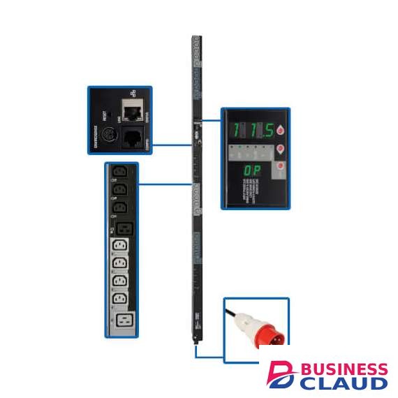 Businessclaud.com PDU3XVS6G20 3-Phase Switched Power Distribution Unit