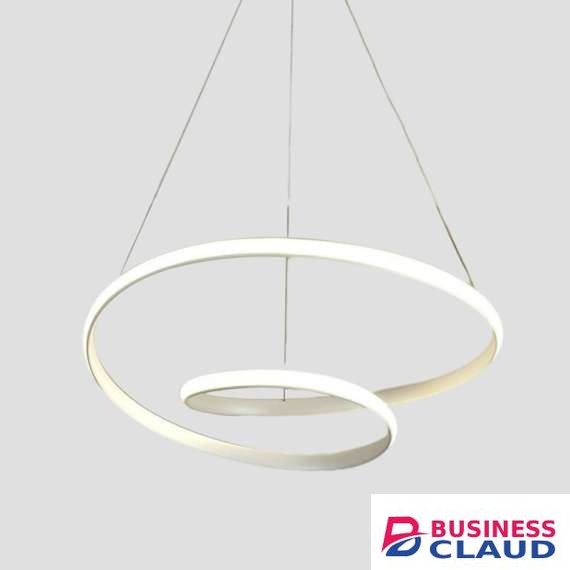 Tronic WH 2021-0404-TC Sleek Twisted LED Hanging Light