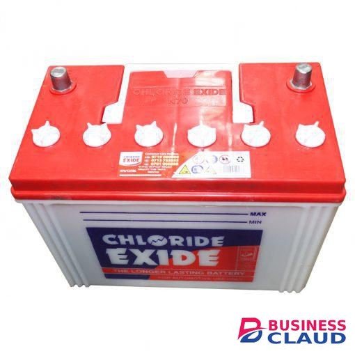 Chloride Exide MF120D59R N120/12/SBR Automotive Battery