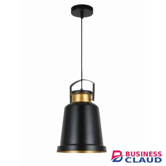 Tronic PL 7813-01-BK Black Modern Industrial Pendant