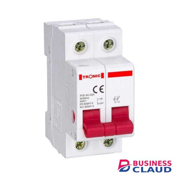 Tronic MC 6K06-02 6A MCB Double Pole