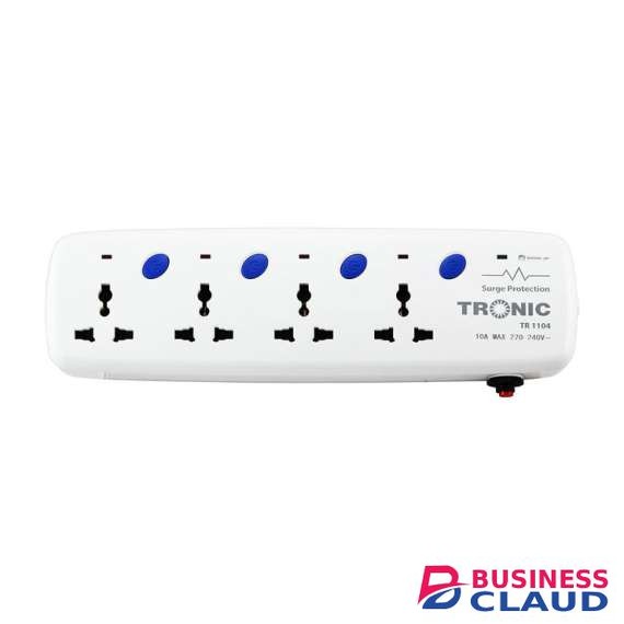 Tronic TR 1104 4 Way Extension Cord