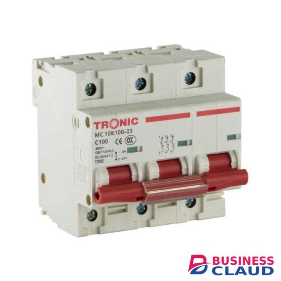 Tronic MC 10K100-03 MCB 100A Triple Pole